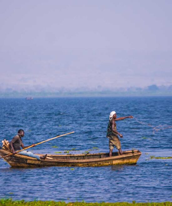 Fishing on Lake Victoria